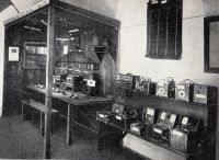 Regiments Telefonzentrale am Monte Cimone
